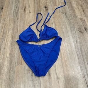Wild Fable Blue Bikini Set